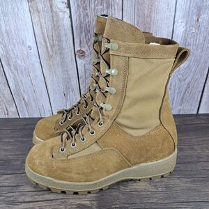 McRae Hot Weather Army Combat Boots Men's Sz 5.5W Coyate Brown (VGC)